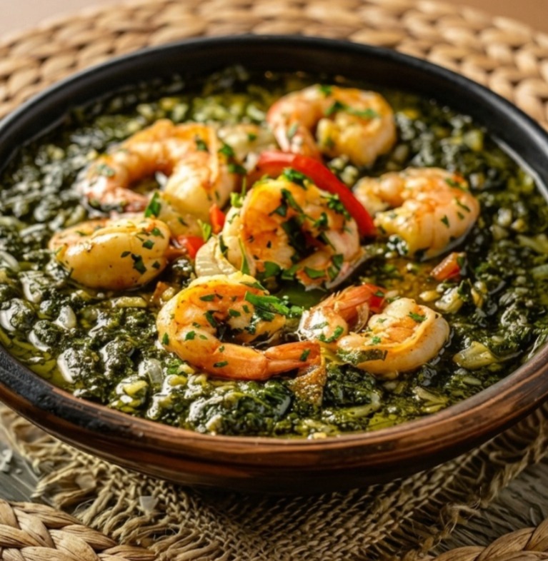Shrimp Saag